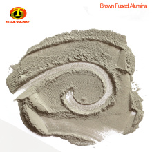 Abrasivo de polvo de óxido de aluminio marrón para pulido de piedra